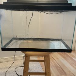 Used Fish Tank With Accessories 