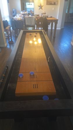 Titus Shuffleboard Table