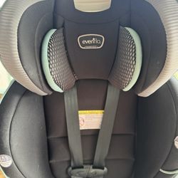 Evenflo EveryFit 4 in 1 Convertible Car Seat (contact info removed)0 Teal