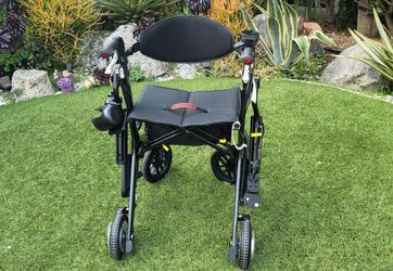 Carbon Fiber Wheellator Style Walker Electric Wheelchair Combo.