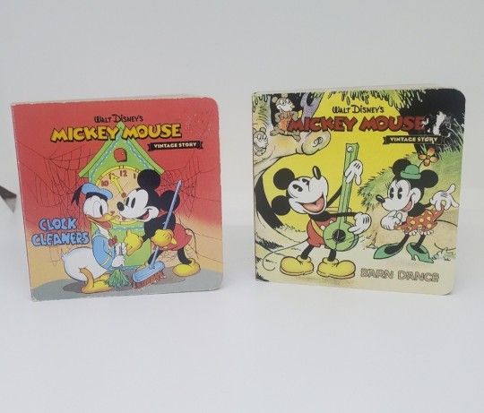 Vintage Mickey Mouse Books