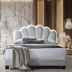 Queen Bed Frame With Mattress