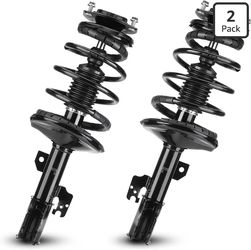 New Front Complete Strut Shock Absorber with Coil Spring Fit for Toyota Camry LE SE XLE 2002 2003,for Lexus ES300 3.0L 2002 2003, w/o adaptive variabl