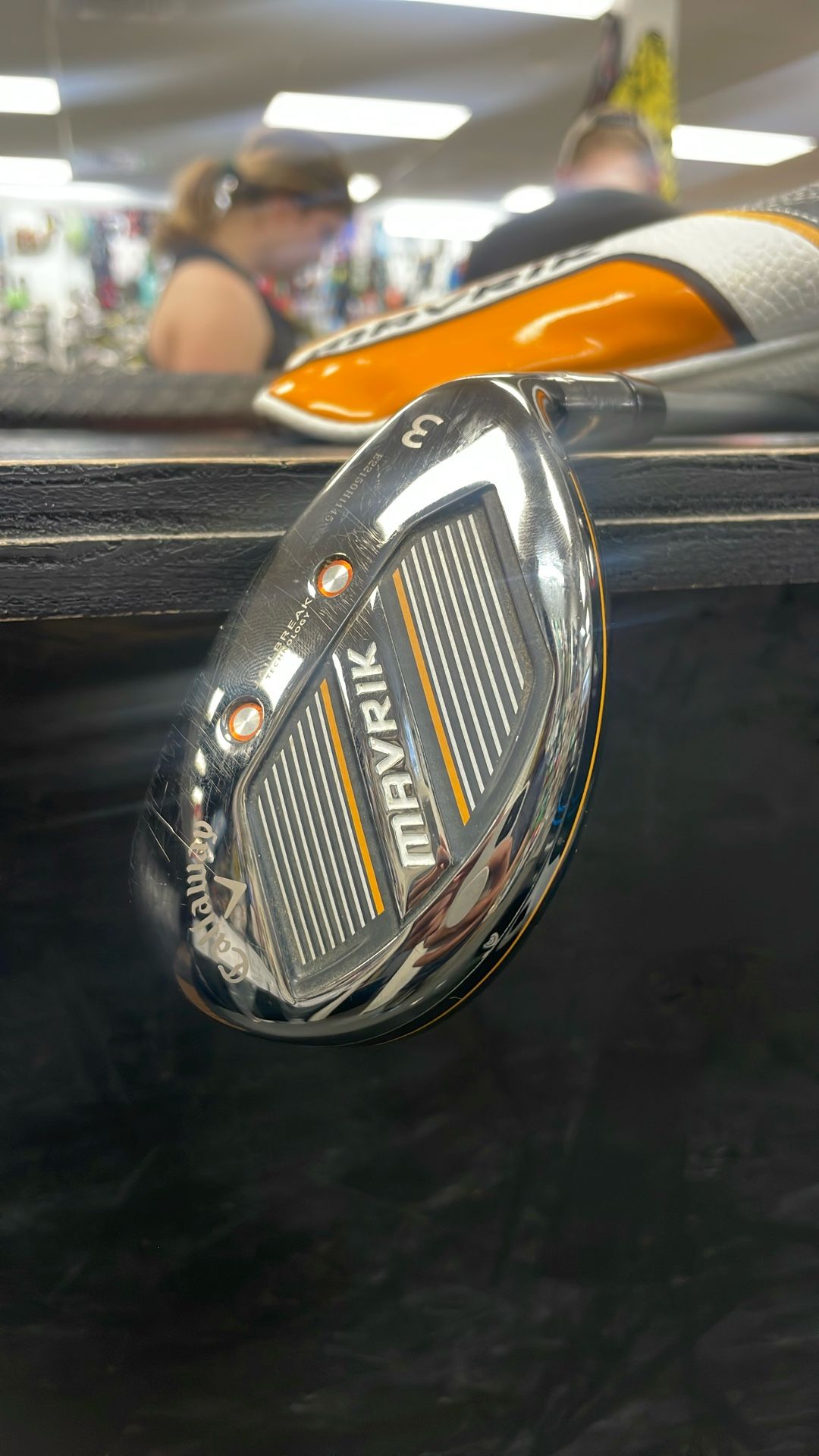Callaway-Mavrik-3-Hybrid-18*-Degree-Right-Hand-Regular-Flex-w/Headcover
