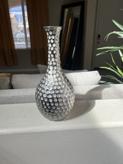 Silver vase