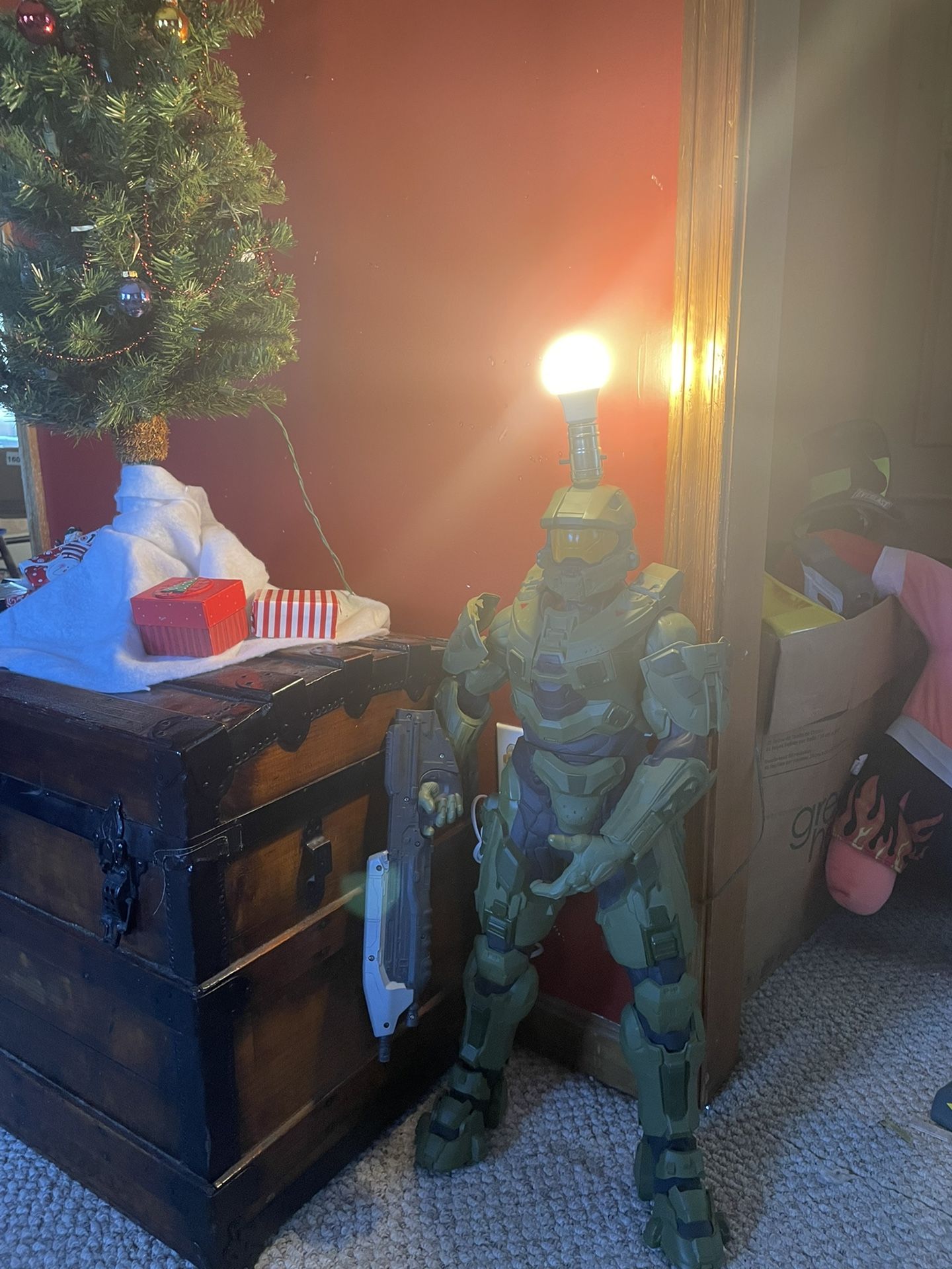 Halo Video Game Lamp
