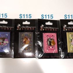 Disney Pins LE 300 DEC Romantic Novel Series