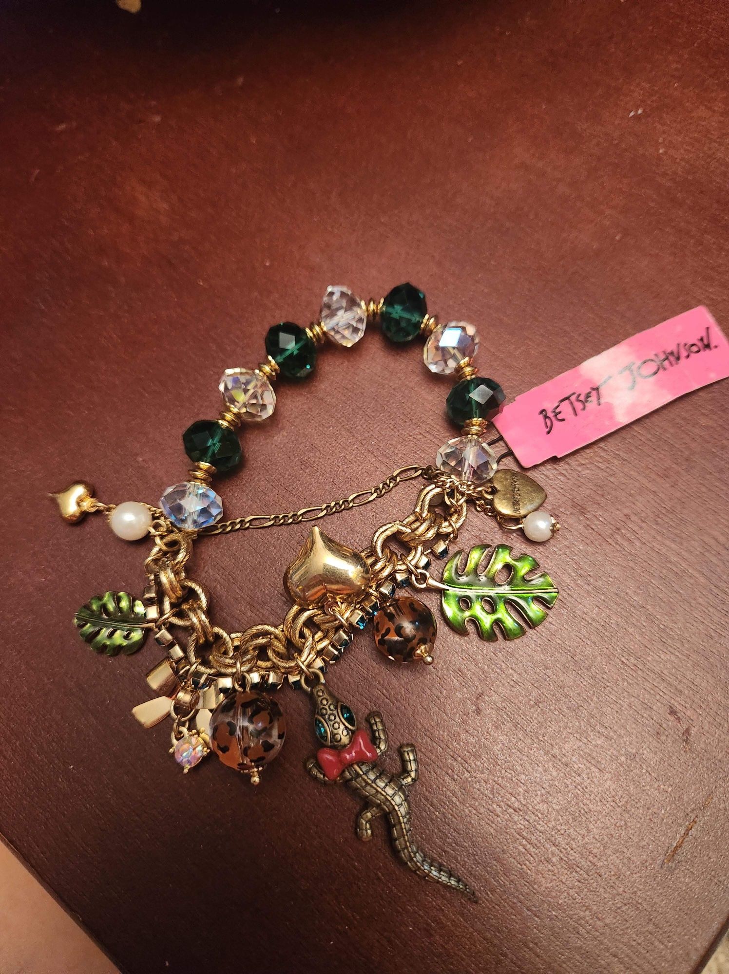 Betsy Johnson Charm Braclet