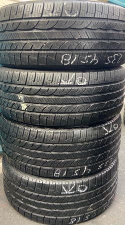 4 Llantas Usadas Kelly Edge Touring 235/45/18 $210 las 4