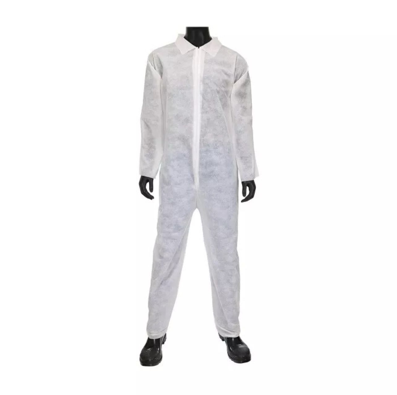 3XL SBP WHITE COVERALL ZIPPER FRONT AND COLLAR HEAVY WEIGHT (1 PALLET) (800 CVRLS)