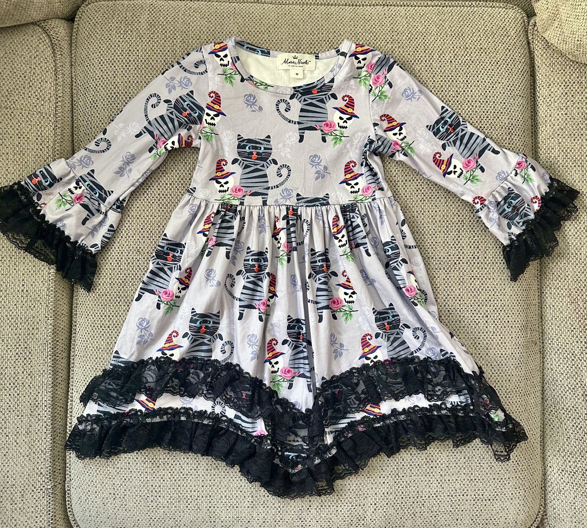 Marie Nicole Halloween Girls Dress (Size M/3T)