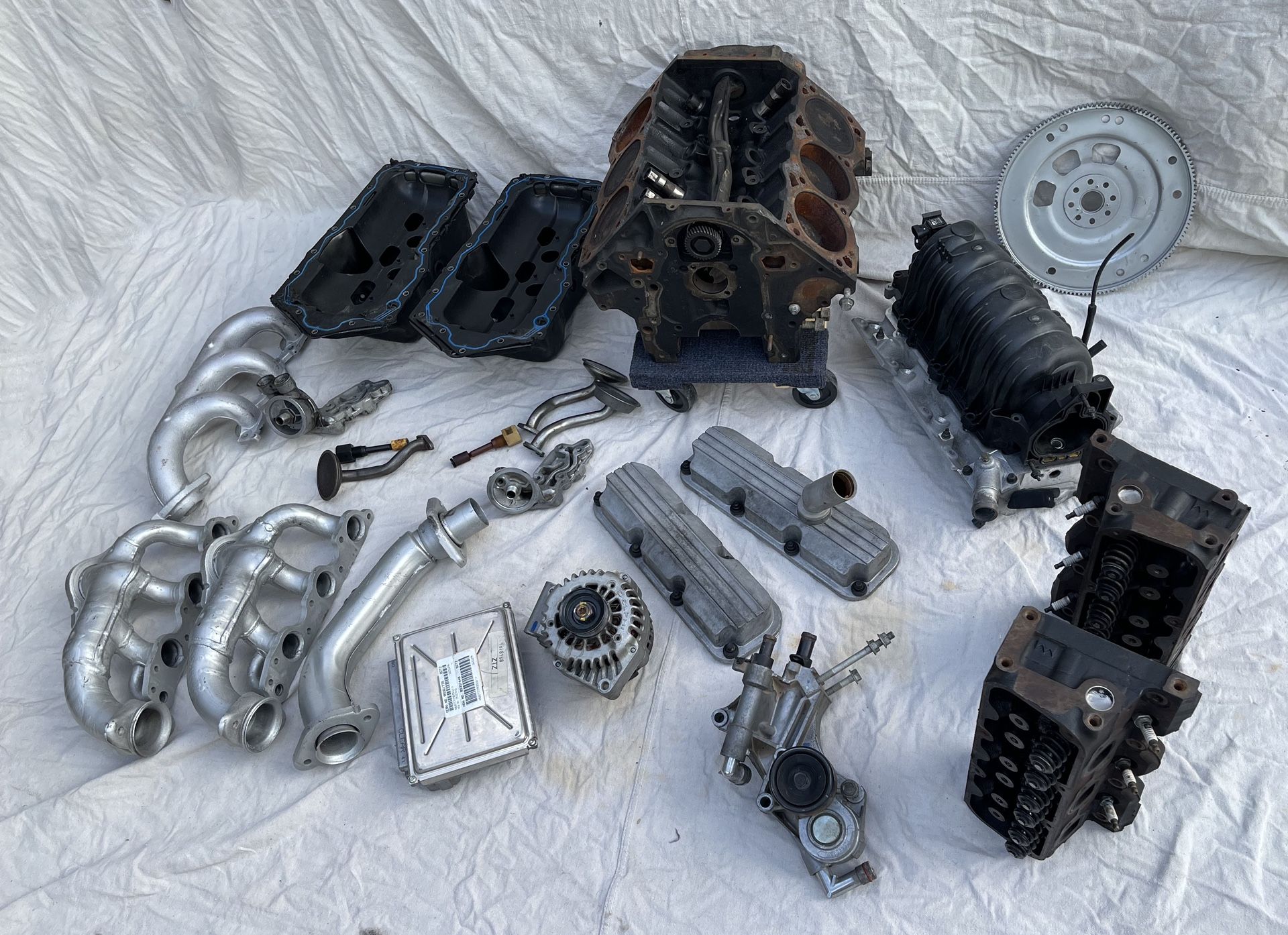 3800 3.8L Engine L36 Accessories V6 (or trade for GMT800 Parts) for ...