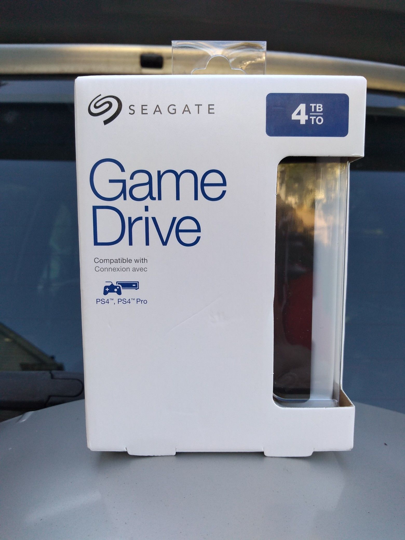 PS4 Seagate 4TB game drive (brand new in box)