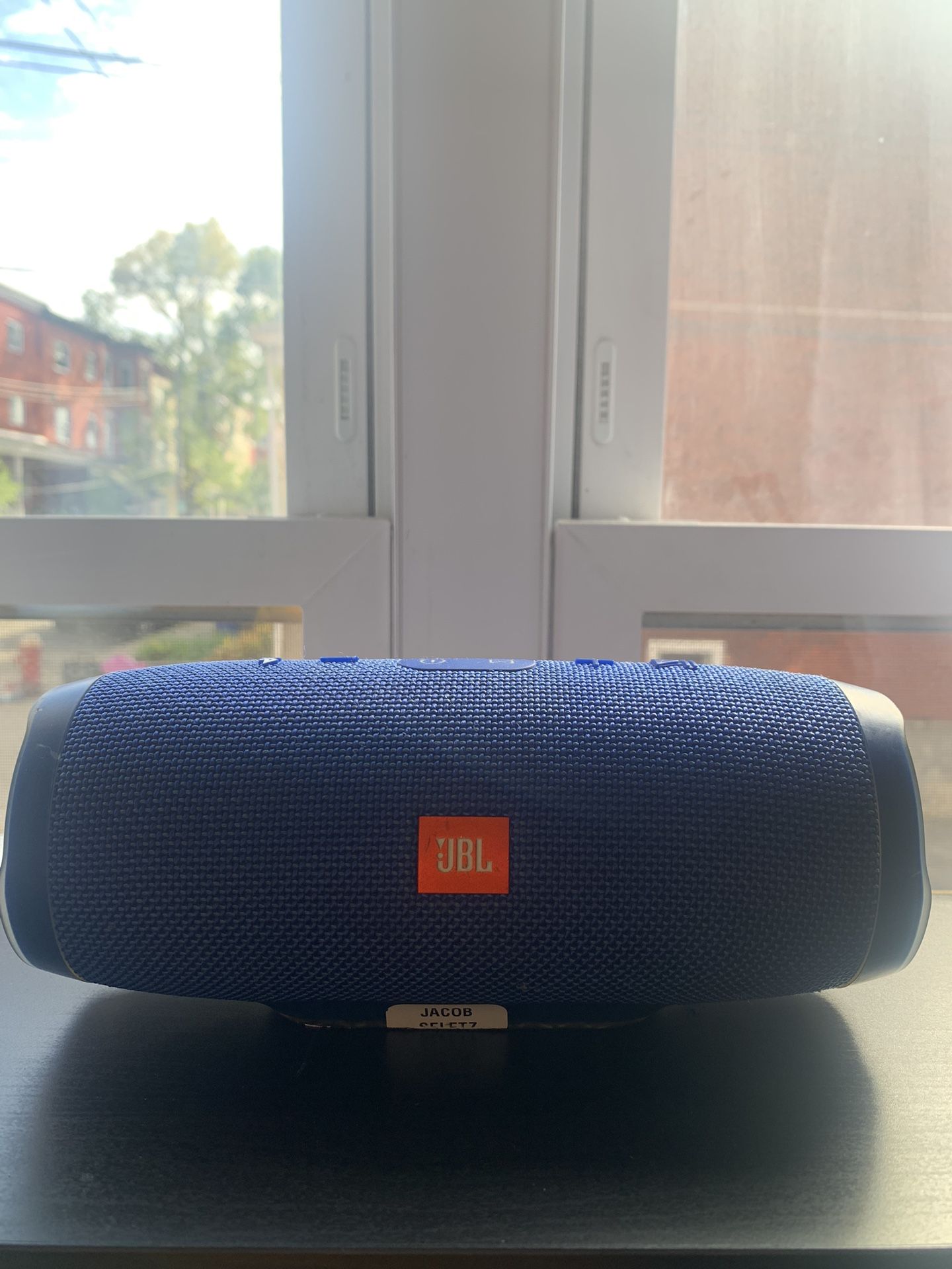 JBL Charge 3 (Blue) + Nike Blazers (Size 10)