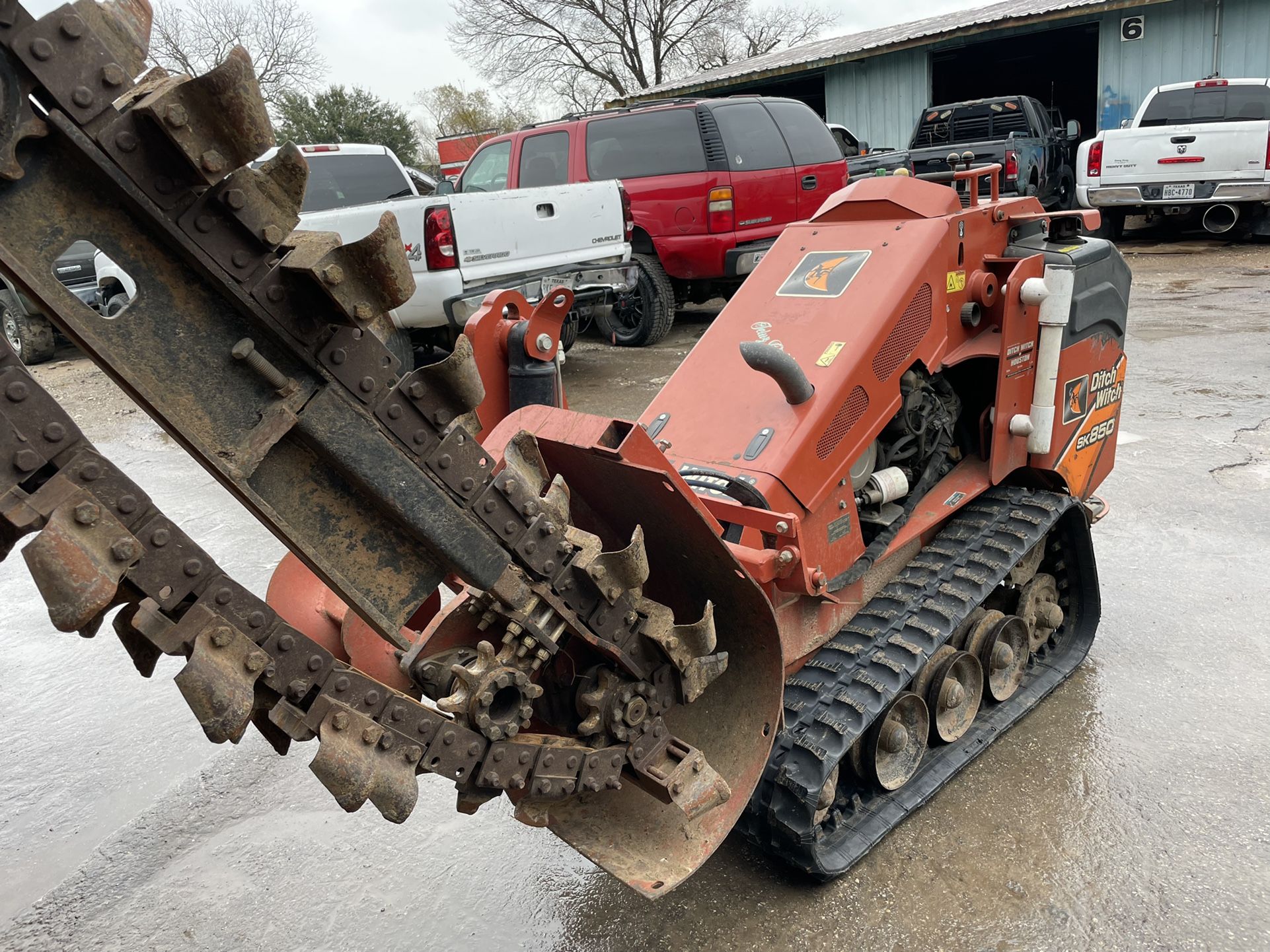 Ditch Witch SK850 ST37X Trencher Trincha Tf300 Skid Steer