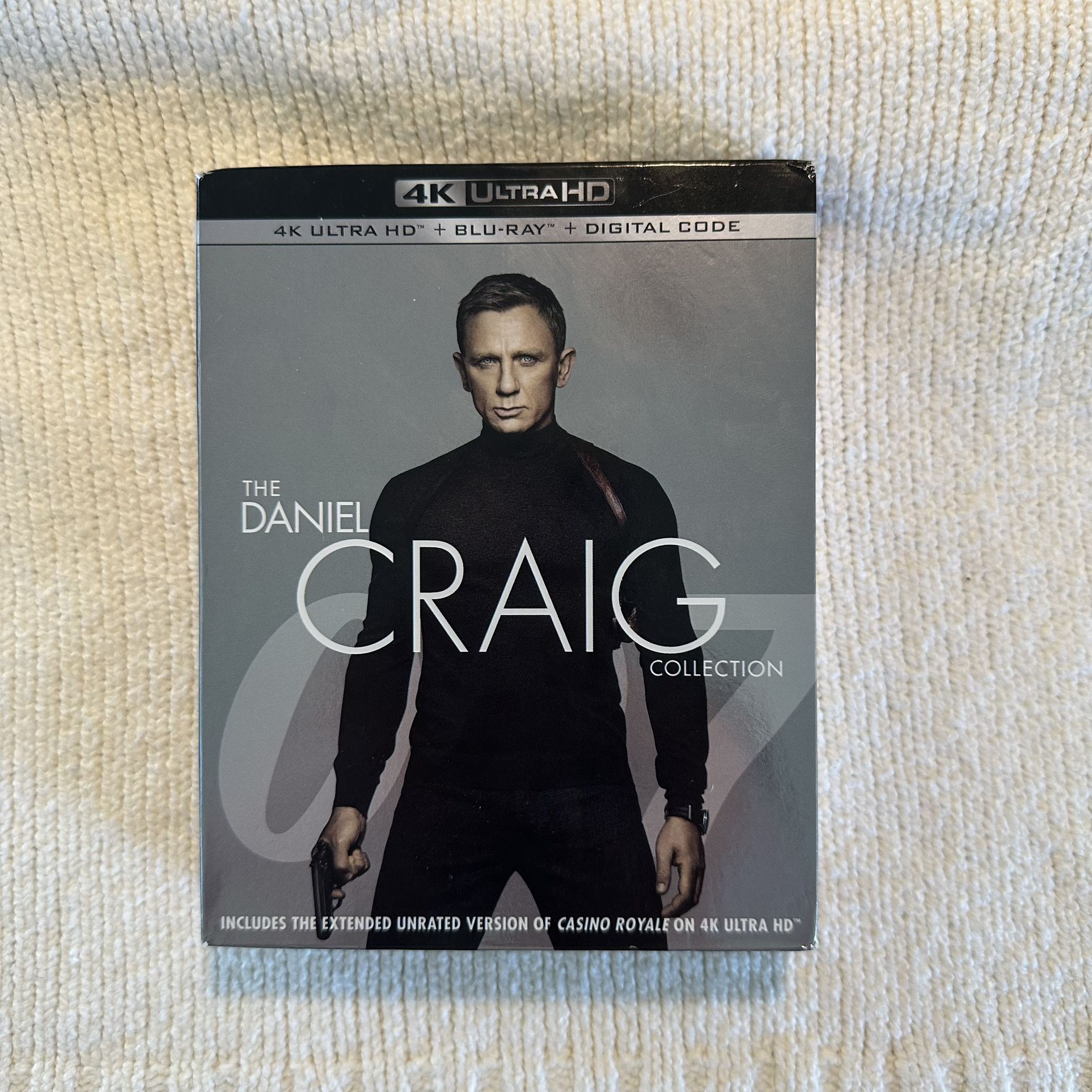 007 James Bond Daniel Craig Collection 4K NEW