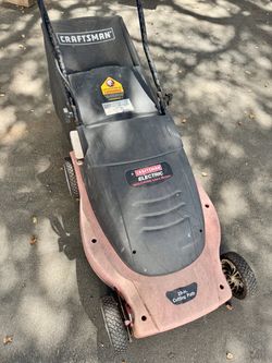 FREE Craftsman 19-Inch Corded Electric Mower – 12 Amp – Works Great