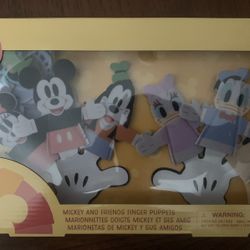 MICKEY AND FRIENDS FINGER PUPPETS MARIONETTES