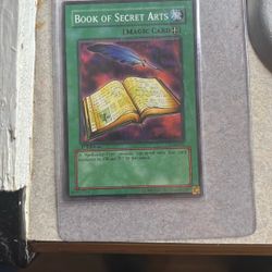 Book Of Secret Arts Yugioh Lob043