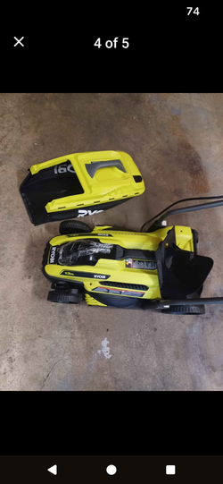 Electric lawn mower Small