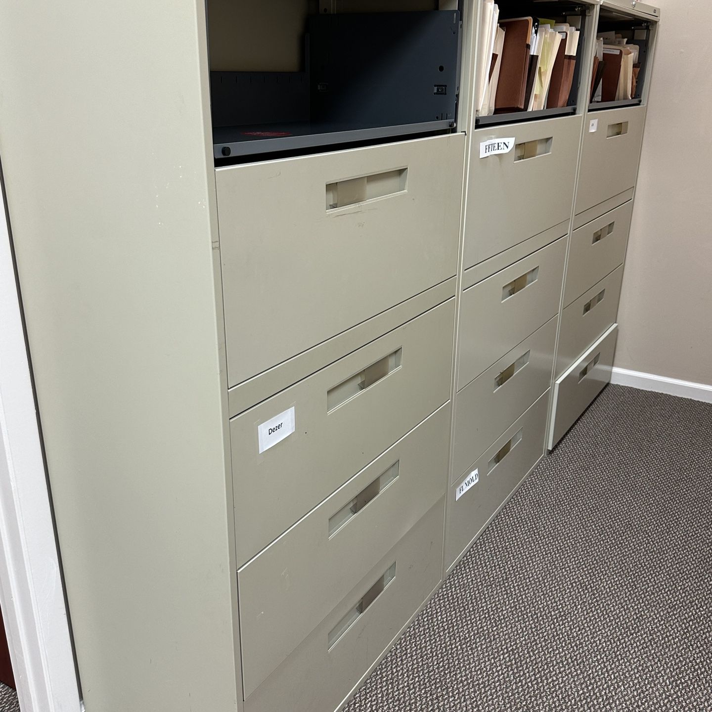 Lateral File Cabinets and Conference Room Furniture