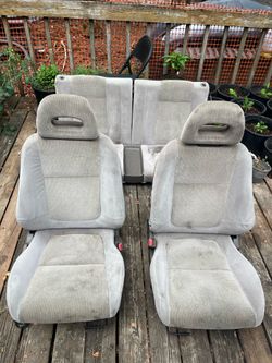 Acura Integra front & rear seats
