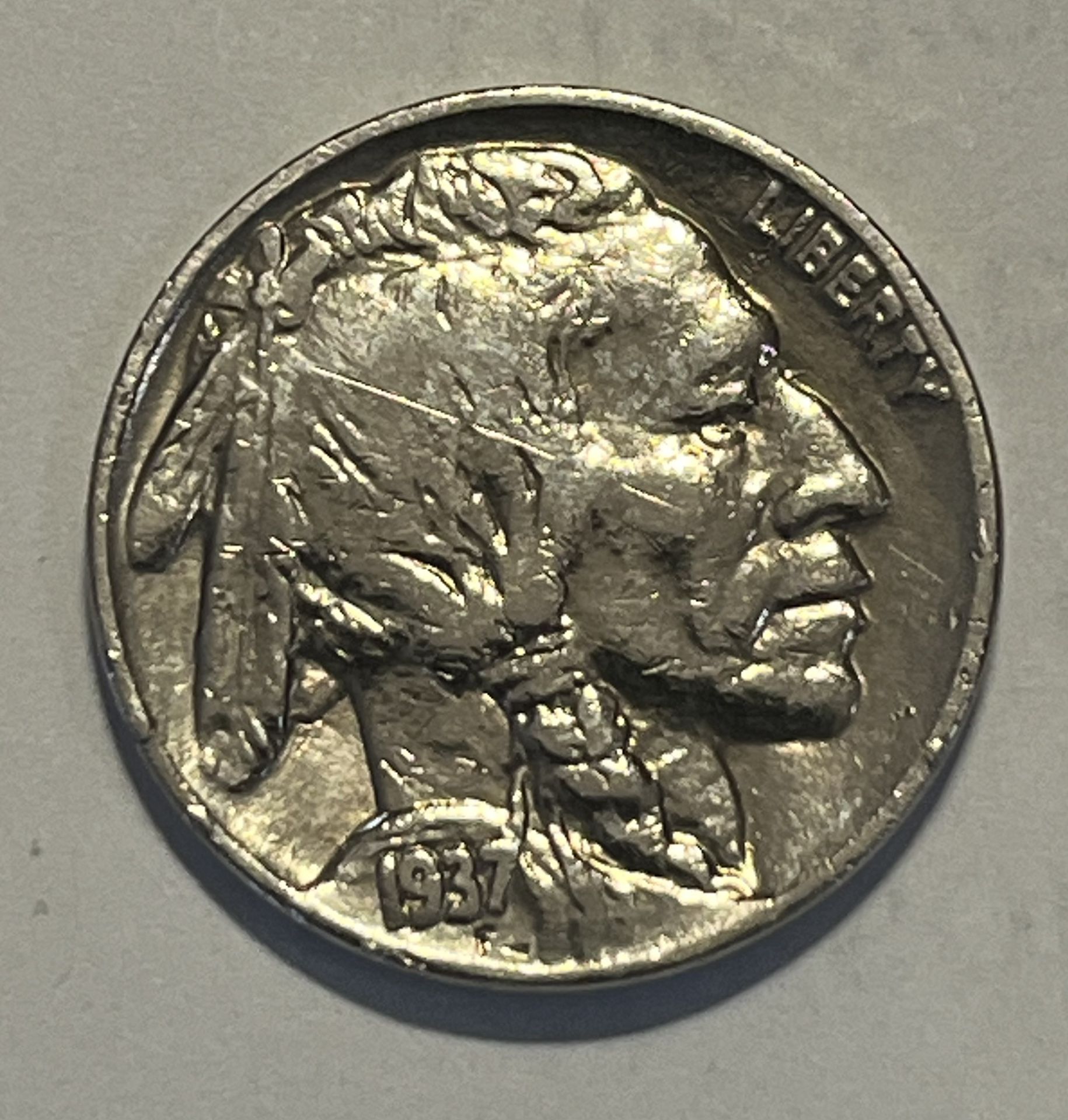 1913 Buffalo Nickel XF Condition lot# 514