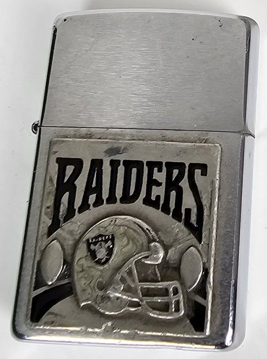 All Metal Raiders Zippo