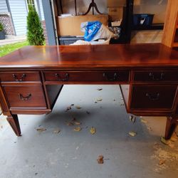 Solid cherry wood desk 