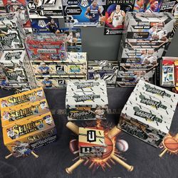 Panini Sealed NFL Blaster & Mega Boxes