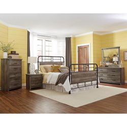New Five piece bedroom set!