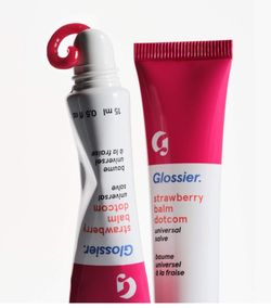 Glossier Strawberry Balm Dotcom