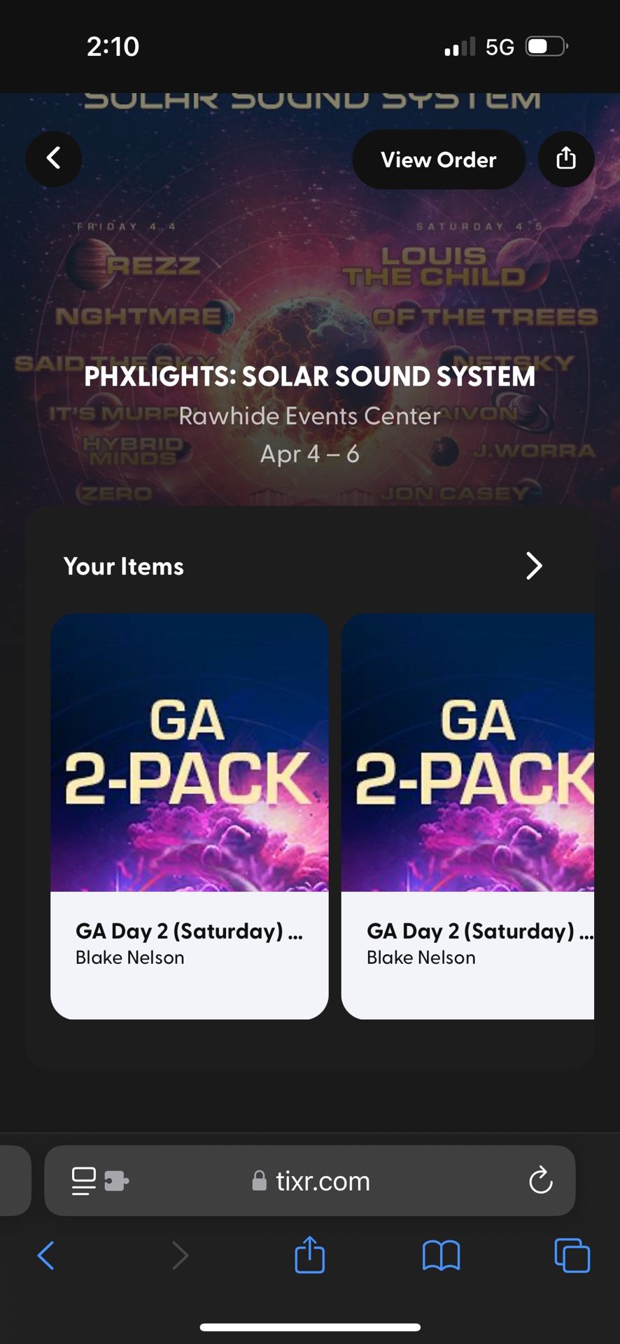 Phxlights Saturday GA 2 Pack