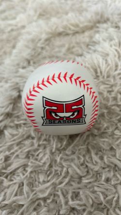 Signed squishy baseball