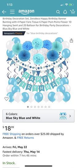 Birthday Decoration Set