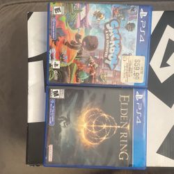 Two Games! Elden Ring, And Sack boy A Big Adventure.
