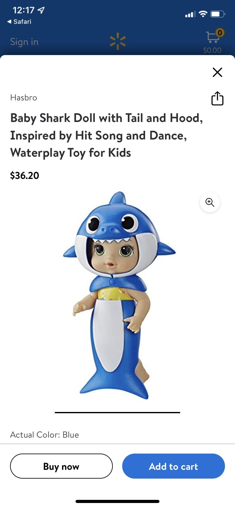 Baby Shark Baby Alive Doll