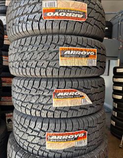 265/70R16 Arroyo A/T Set Of 4 New Tires
