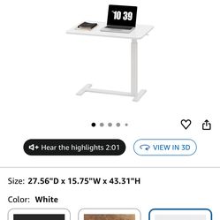 New overbed table