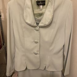 Two Piece rhinestone Trimmed Collar 