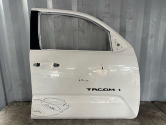 2016 - 2023  TOYOTA TACOMA FRONT RIGHT PASSENGER SIDE DOOR SHELL OEM