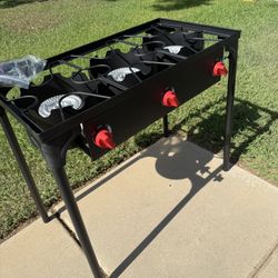 3 Quemador High Pressure 