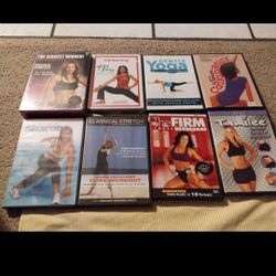 Workout DVD Lot / Exercise DVD Lot Low Price Jillian Michaels, Tamilee, Jessica Smith 