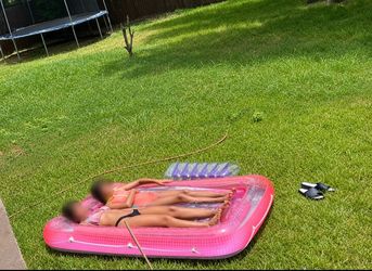 Swimline Inflatable Suntan Tub Lounge Float