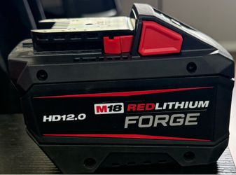 Milwaukee M18 RED LITHIUM FORGE HD12.0 12.0Ah Battery 48-11-1813