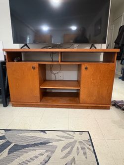 TV stand with storage