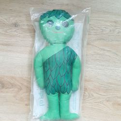 Vintage 1969 Jolly Green Giant Plush Doll - Sealed in Original Mailer