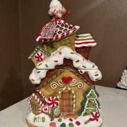 Blue Sky Gingerbread House 