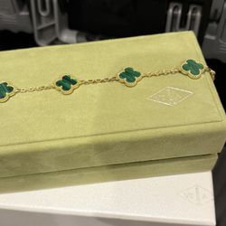 Malachite Van Cleef & Arpels Bracelet