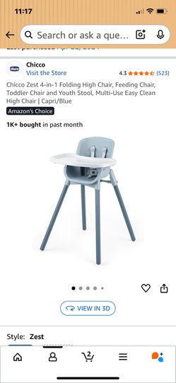 High Chair Easy To Clean Foldable